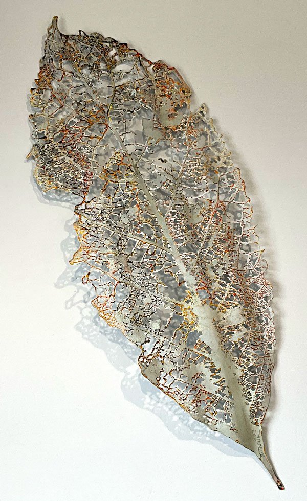 Jeff Thomson artwork, Mahoe Leaf