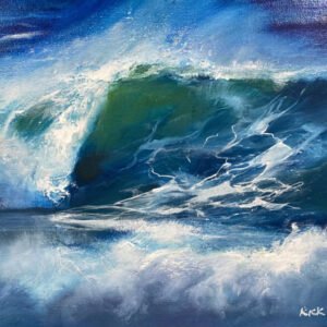 Rick Youmans, Foaming Waves artwork